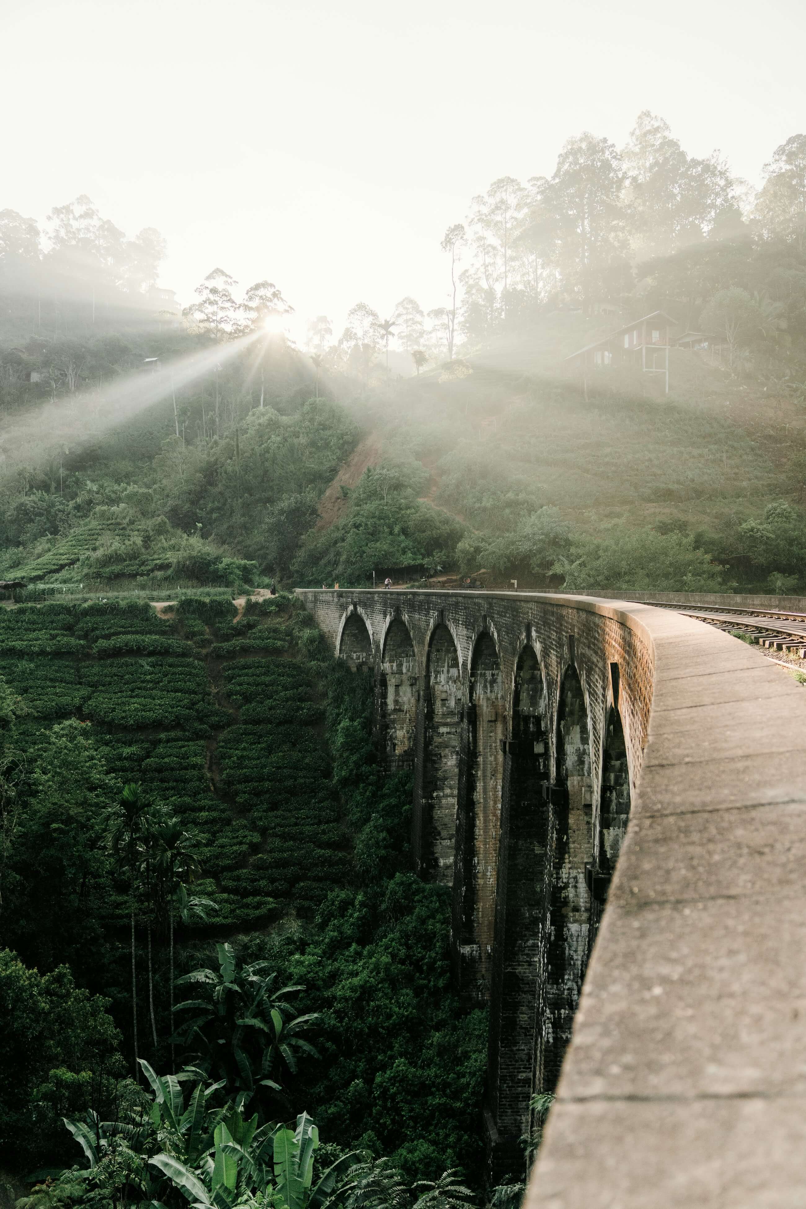 Nine Arches Bridge in Ella